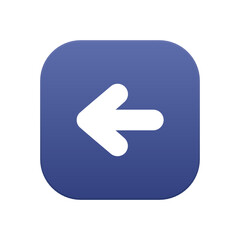 Arrow Backward - Sticker