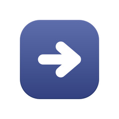 Arrow Forward - Sticker