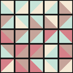 Abstract Geometric Pattern generative computational art illustration