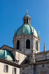 Fototapeta na wymiar Cattedrale di Santa Maria Assunta Duomo di Como