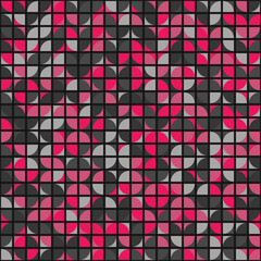 Abstract Geometric Pattern generative computational art illustration