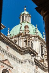 Fototapeta na wymiar Cattedrale di Santa Maria Assunta Duomo di Como
