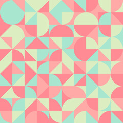 Abstract Geometric Pattern generative computational art illustration