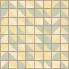 Abstract Geometric Pattern generative computational art illustration