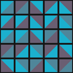 Abstract Geometric Pattern generative computational art illustration