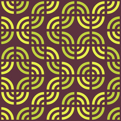 Abstract Geometric Pattern generative computational art illustration