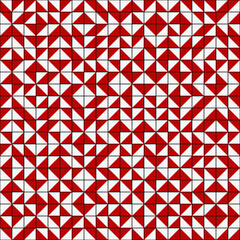 Abstract Geometric Pattern generative computational art illustration