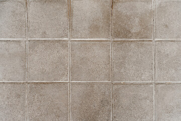 Gray tile floor. Background texture wallpaper.