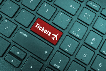 Find and book tickets concept