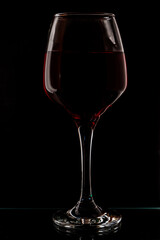 glass of red wine