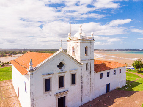 Igreja dos Reis Magos em Nova Almeida na cidade da Serra na regi&atilde;o metropolitana de Vit&oacute;ria, Esp&iacute;rito Santo.