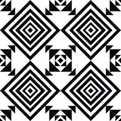 black and white geometric pattern design 