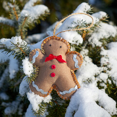 Image of soft toys. Handmade.