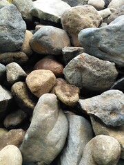 Natural River stones texture. 