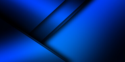 Abstract background blue lines composition created with lights and shadows. Technology or business digital template
