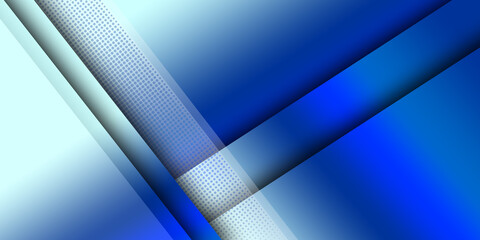 Abstract background blue lines composition created with lights and shadows. Technology or business digital template
