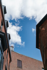 Old apartment building in Boston