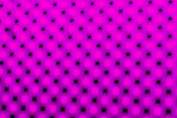 Abstract Pink Background Seamless Pattern Round Black Style