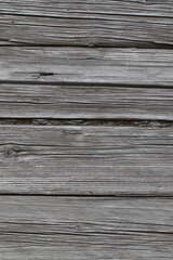 Fototapeta premium Dark Grey Old Wood Planks. Wooden texture on old buildings