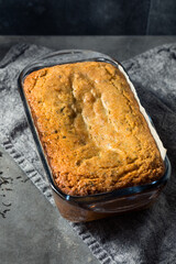 Homemade Earl Grey Tea Bread Loaf