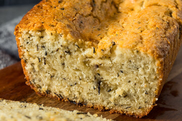 Homemade Earl Grey Tea Bread Loaf