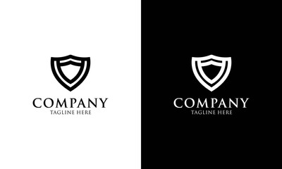 security protection logo icon vector template