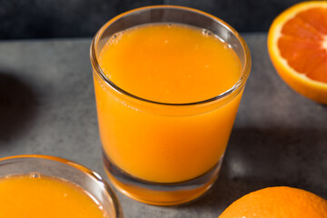 Refreshing Cold Caracara Orange Juice