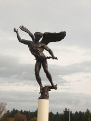 Ange statue