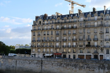 The yellow crane in order to rebuild Notre Dame de Paris. 