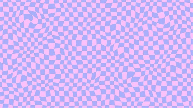 Pink & Lilac Checkerboard