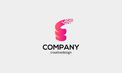 Unique B design Logo Vector Template