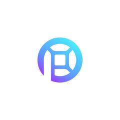 letter P logo