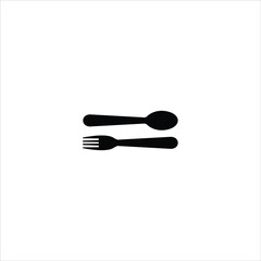 spoon and fork vector design