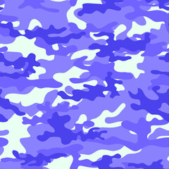Colored camouflage, seamless. Vector illustration.