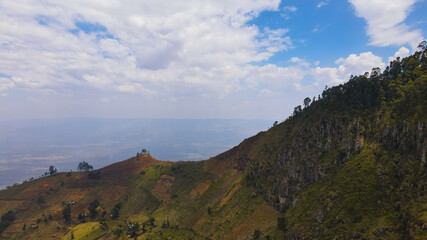 Amazing views of Elgeyo escarpment.