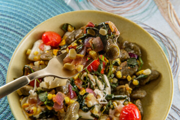 Caprese Gnocchi Salad