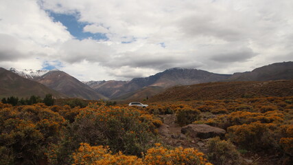 autumn in the mountains, natural landscape 