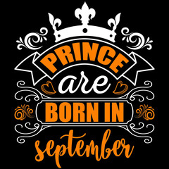 prince are born in September