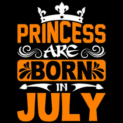 princess are born in July