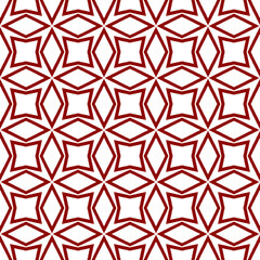 Exotic seamless pattern. Maroon symmetrical