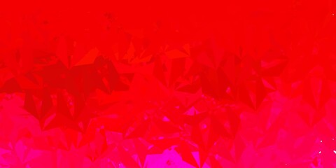 Dark purple vector poly triangle layout.