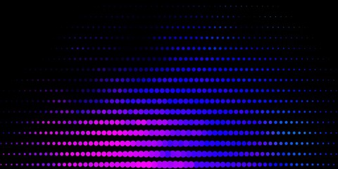 Fototapeta premium Dark Multicolor vector texture with disks.