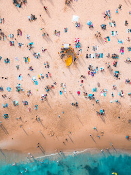 Crowded Beach