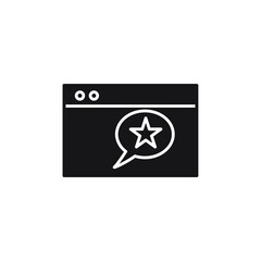 Star Related icons symbol vector elements for infographic web