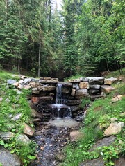 Fototapeta na wymiar waterfall in the forest