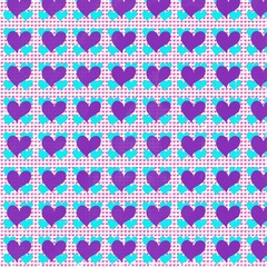 seamless pattern wallpaper hearts