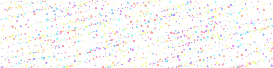 Festive imaginative confetti. Celebration stars. C