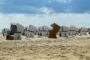 Strandkorb Nordsee-Beach