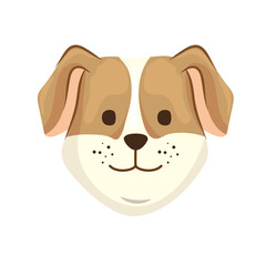 dog mascot head