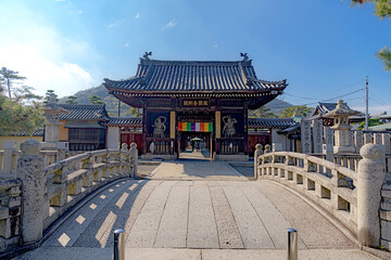 香川 善通寺 仁王門と廿日橋
